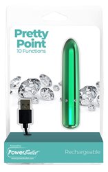 BMS – Pretty Point – Bullet Vibrator – Rechargeable – Teal bigger version